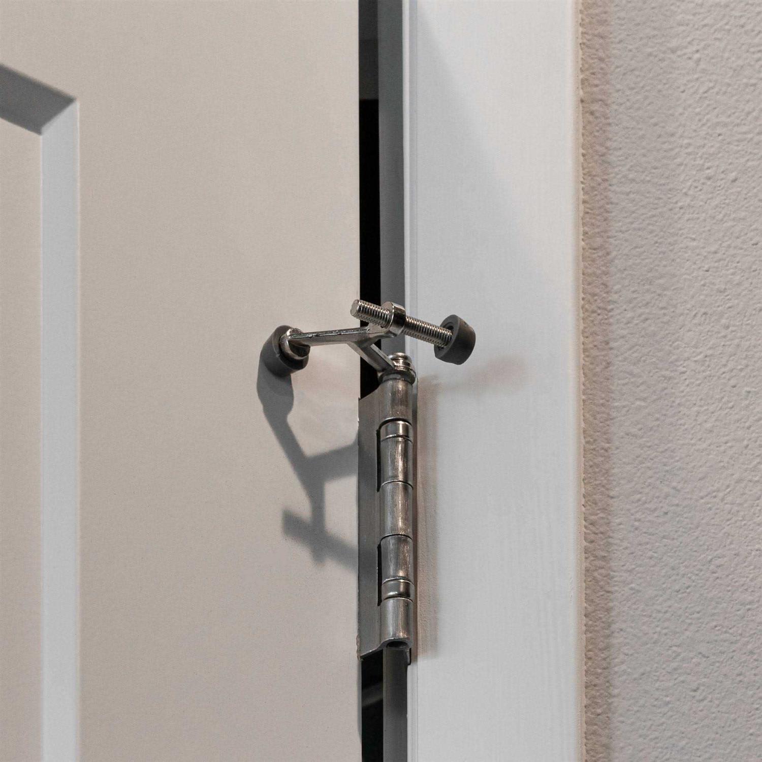 Design House Door Hinge in Satin Brass 3-1/2-Inch 5/8-Inch Radius - Inhomebuy