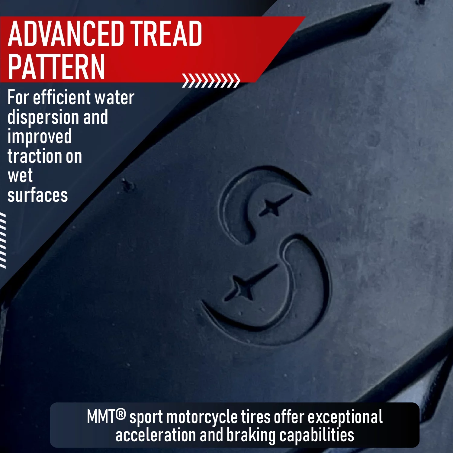 200/55-17 MMT® S1-XX Rear Motorcycle Tire 75W 200/55ZR17 (DOT 2123) - Inhomebuy