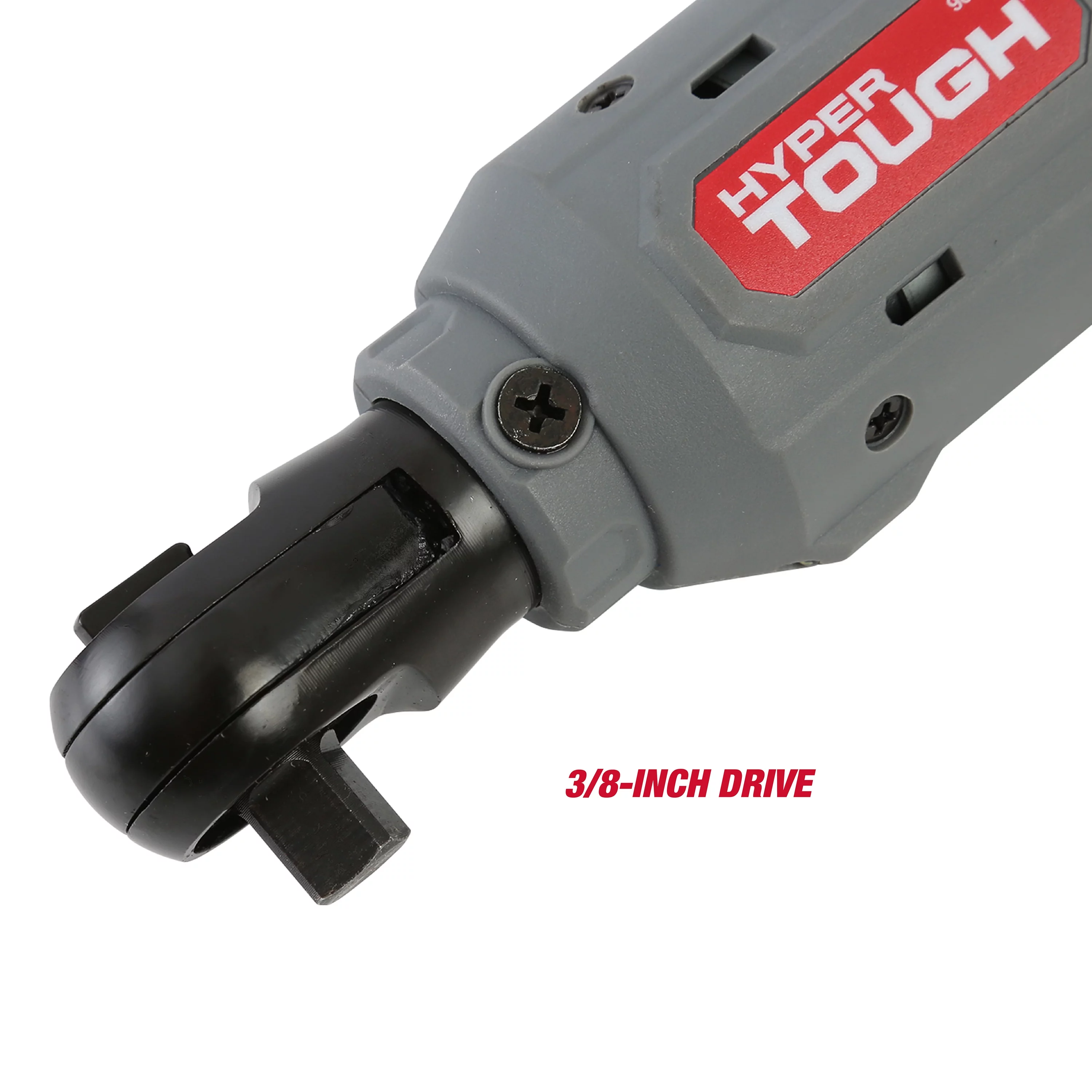 Hyper Tough 12V Max* Lithium-Ion Cordless 3/8-Inch Ratchet with 1.5Ah Battery and Charger, 98804 - Inhomebuy