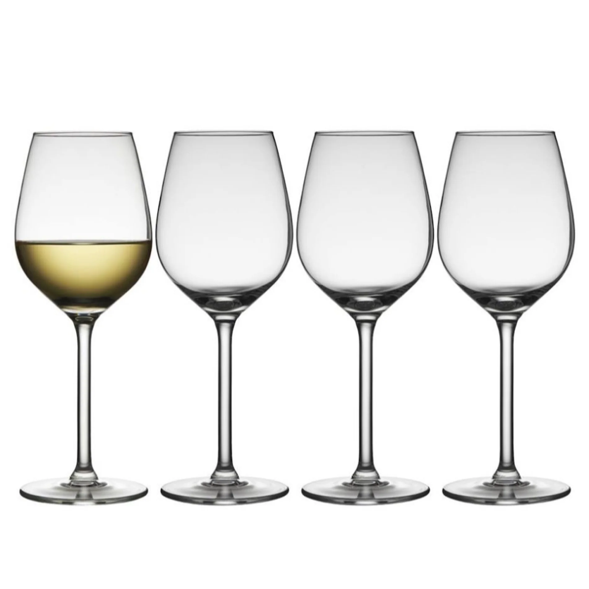 White Wine Glass Juvel 38cl 4pcs - Inhomebuy