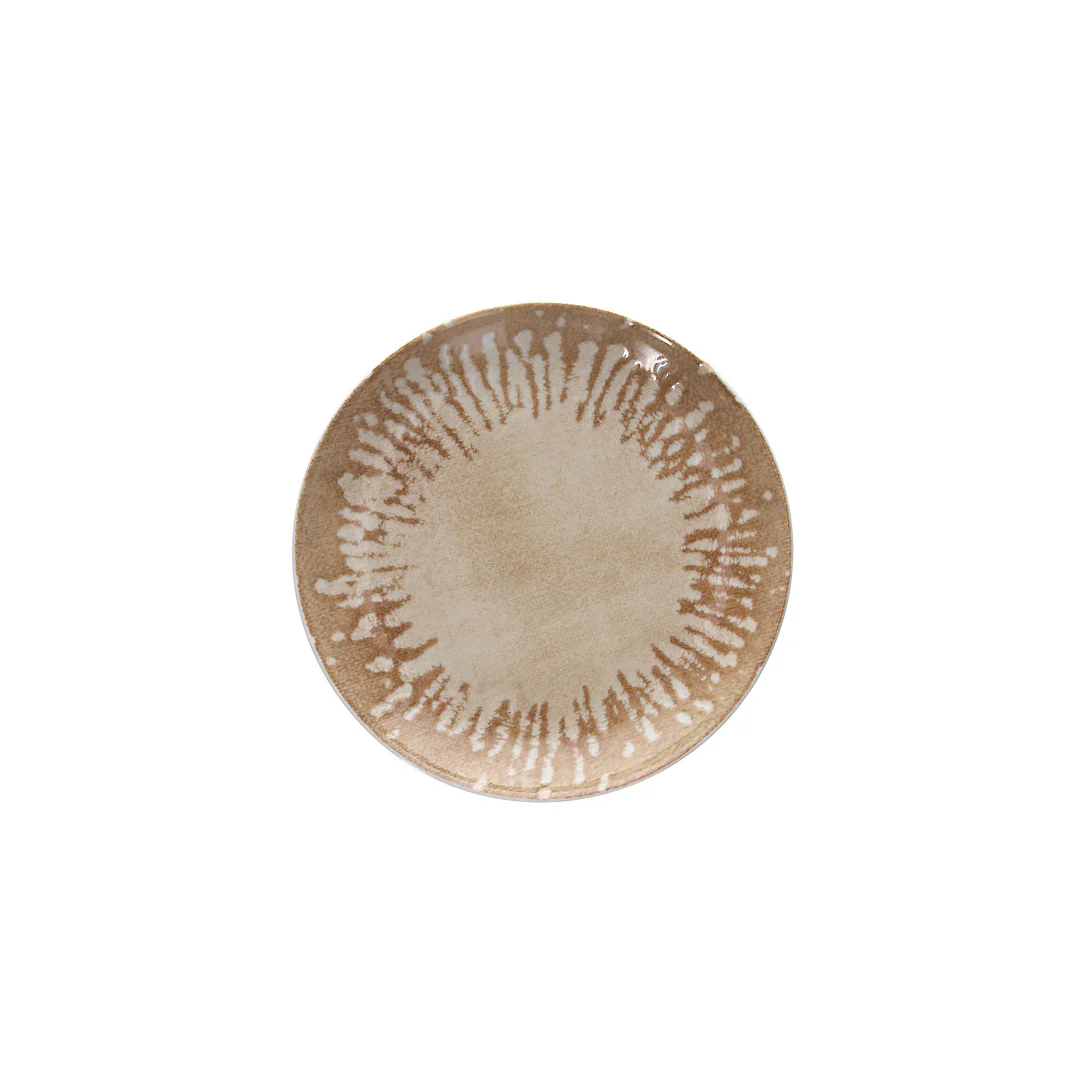 Coupe Goblin Beige Dessert Plate 20cm - Inhomebuy