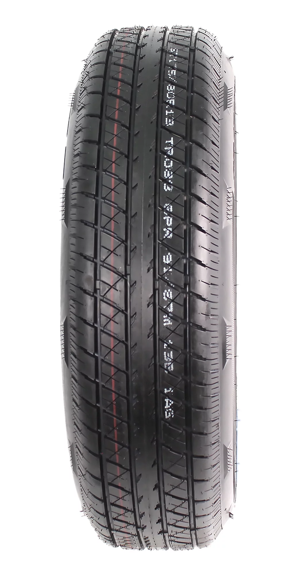 2-Pk Radial Trailer Tire On Rim ST175/80R13 175/80R-13 C 5 Lug White Spoke Wheel - Inhomebuy