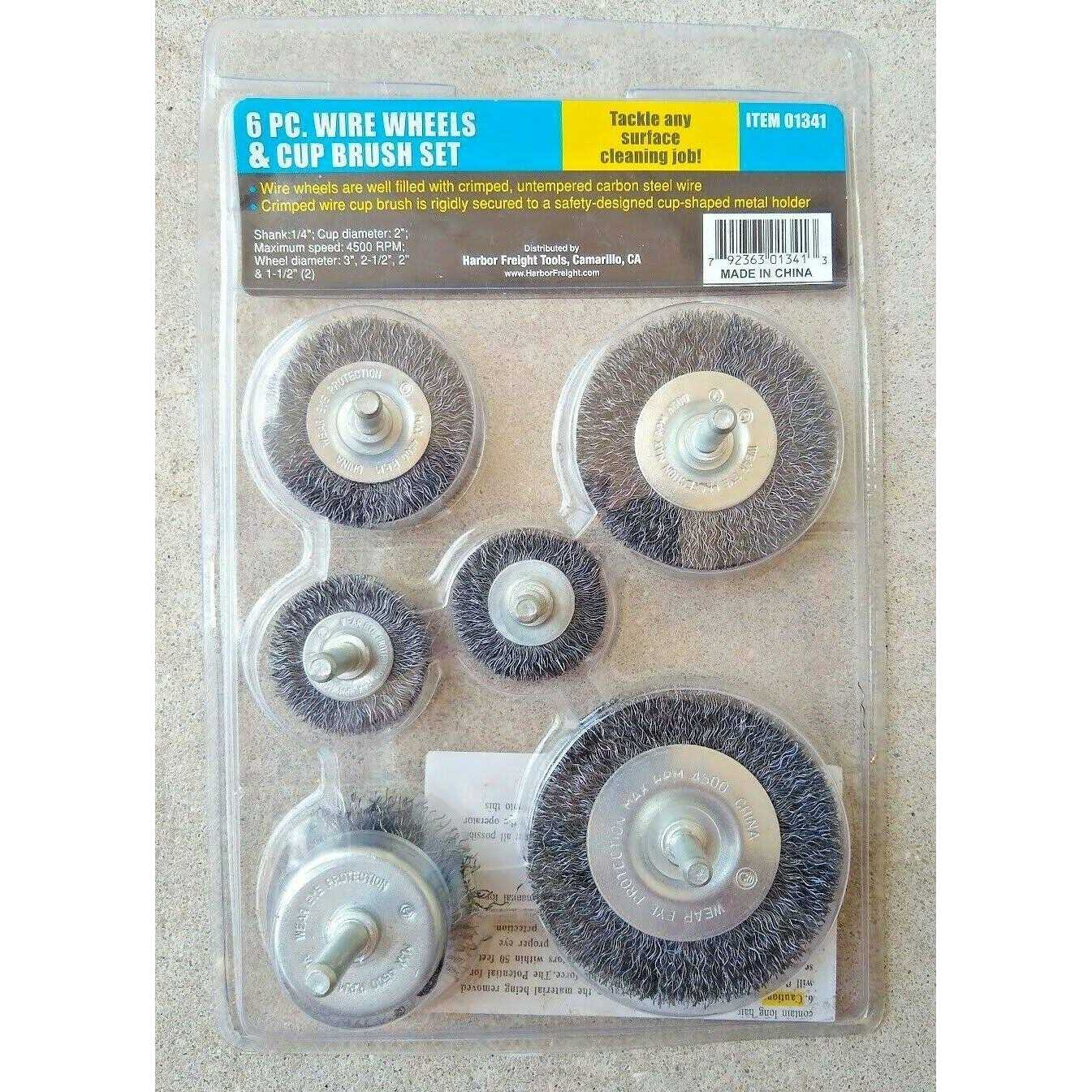 Warrior Wire Wheel with 1/4 in. Shank - Inhomebuy