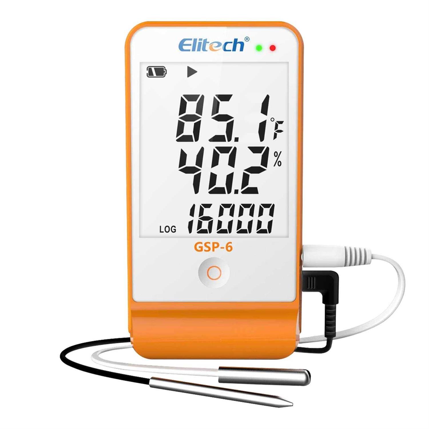 Elitech Temperature Data Logger recorder 32000 Points - Inhomebuy