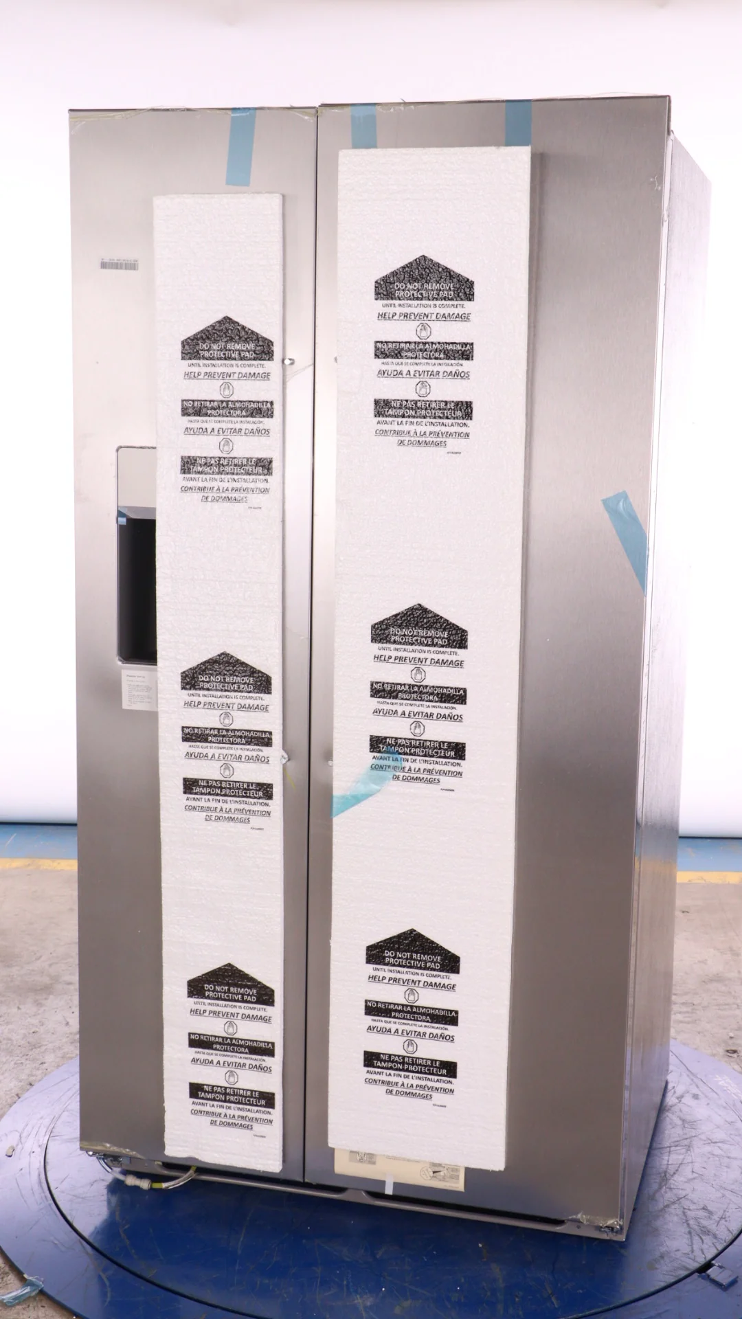 FRIGIDAIRE 36 IN 25.6 CU FT. STAINLESS STEEL SIDE-BY-SIDE REFRIGERATOR WITH EXTERIOR WATER AND ICE D - Inhomebuy