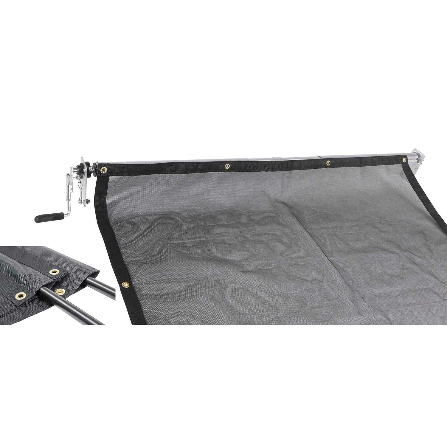 Mytee Products Dump Truck & Trailer Tarp Kit PVC Double Pocket Mesh Tarp - Inhomebuy