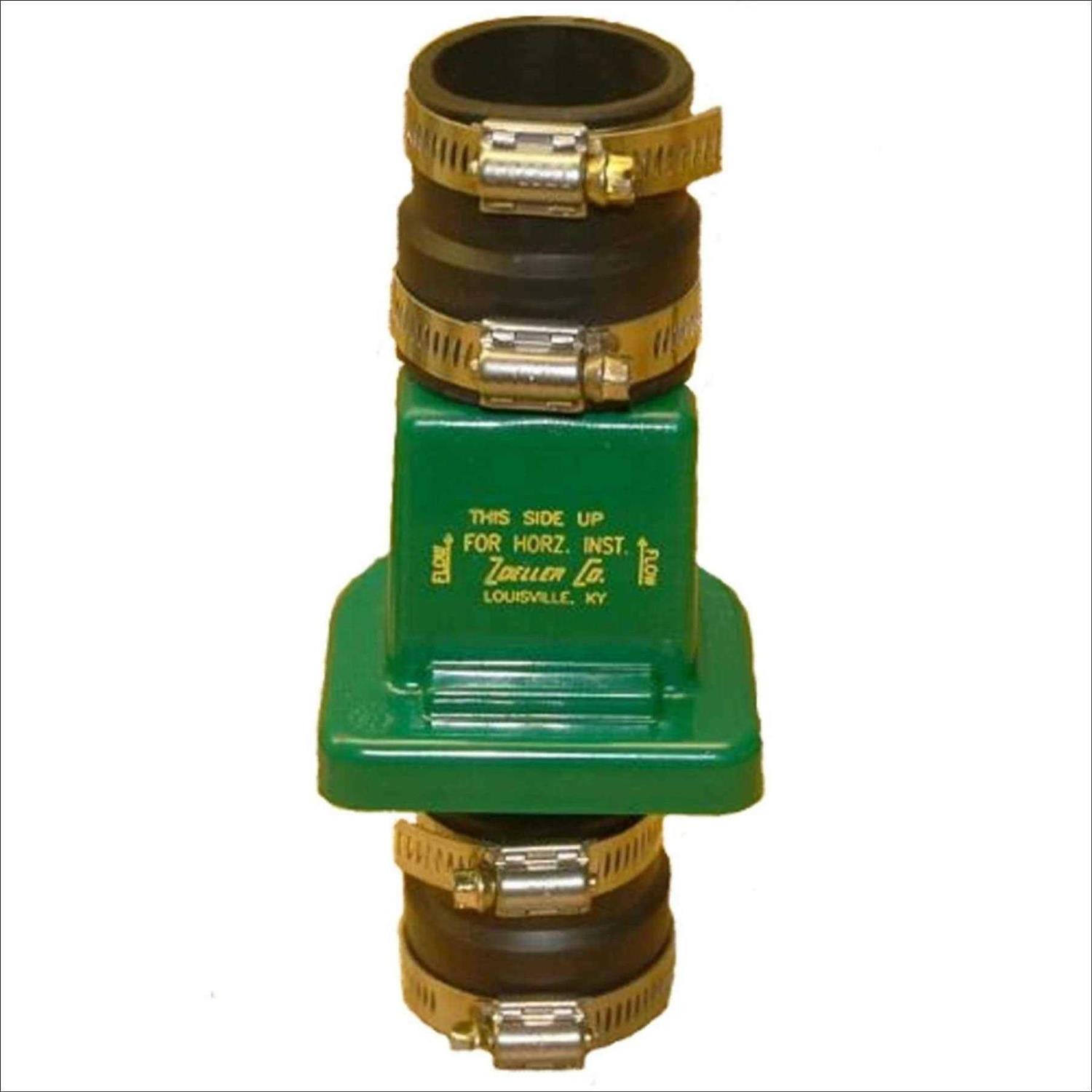 Zoeller 30-0043 2 in. PVC Quiet Check Valve Clear - Inhomebuy