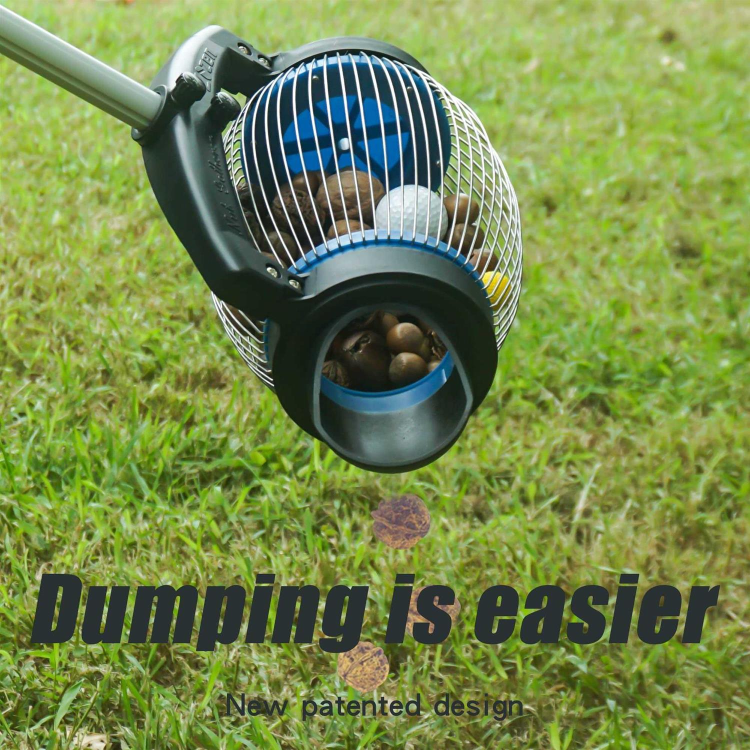 Zozen Nut Gatherer Picker Upper Directly Dump Outlet Medium - Inhomebuy