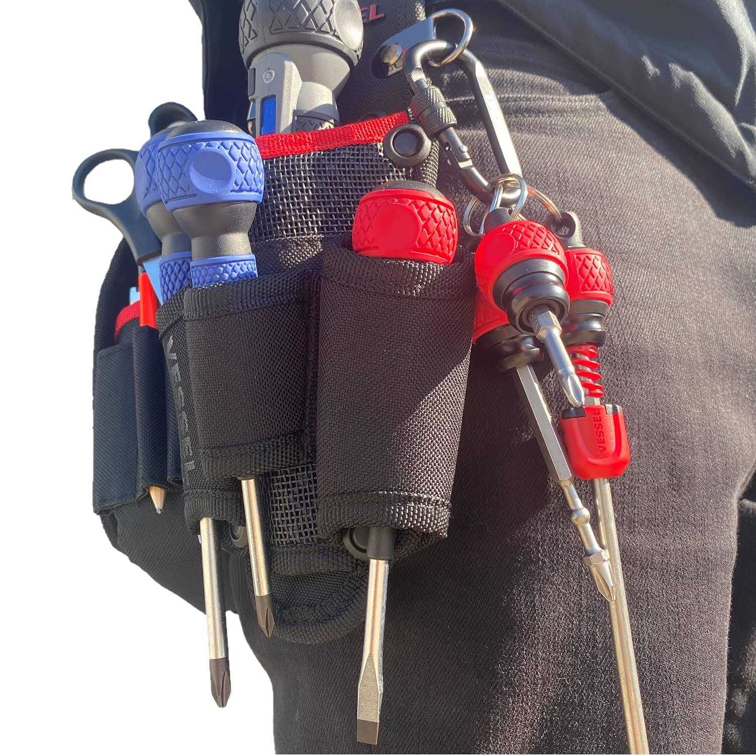 Vessel Ball Grip Carrying Bit Holder QB22RU - Inhomebuy