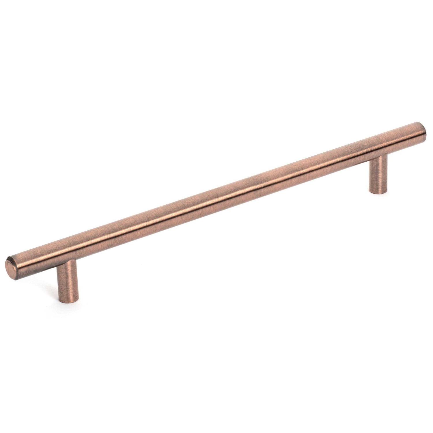 Diversa Antique Copper Euro Style Cabinet Bar Pull - Inhomebuy