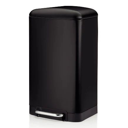 Pedal bin Davino Black - 30L - Inhomebuy