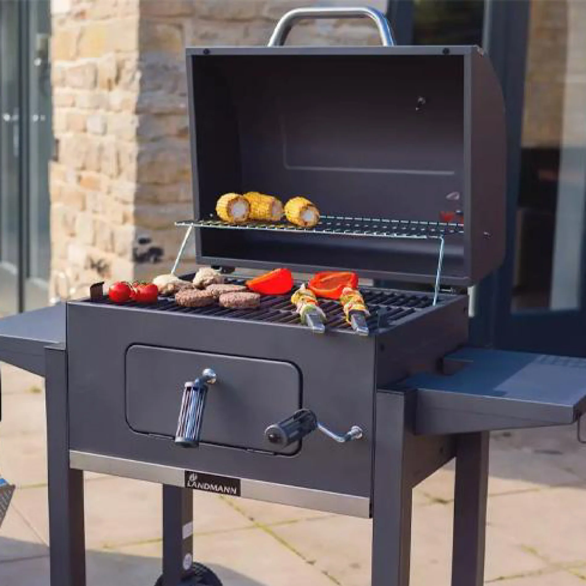 Tennesse Charcoal BBQ Black - Inhomebuy