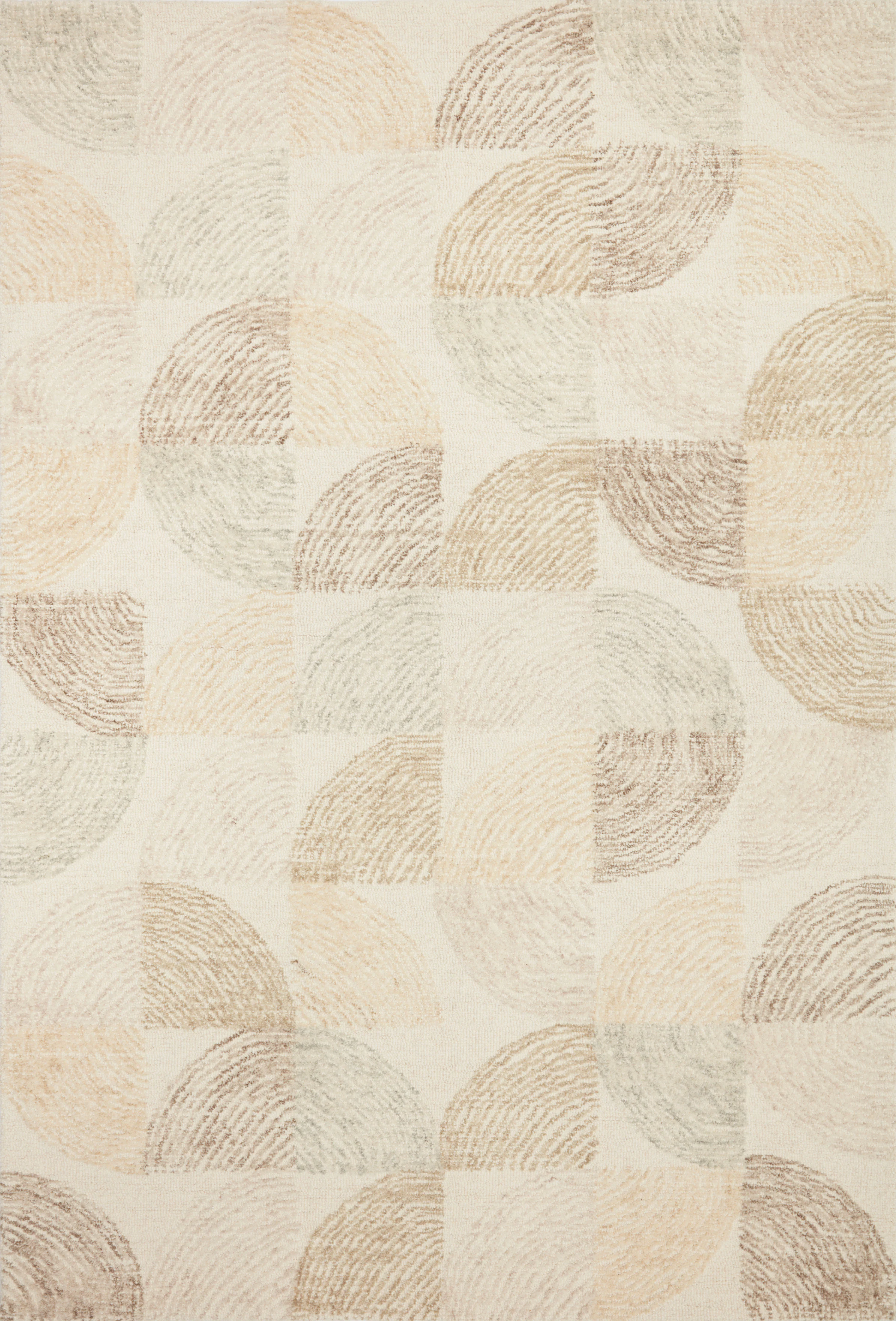 Loloi Rugs Milo Collection Rug in Pebble, Multi - 8'6