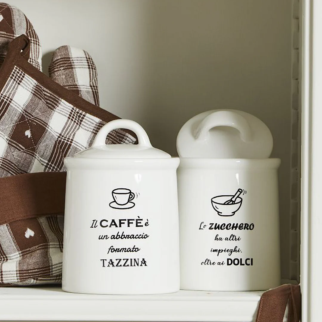 Ceramica Kitchen Cool Cookie Jar 22cm H - Inhomebuy