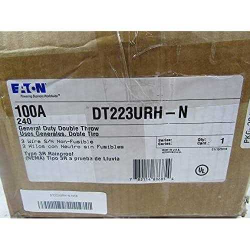 Eaton DPU222RP 60A AC Disconnect - Inhomebuy