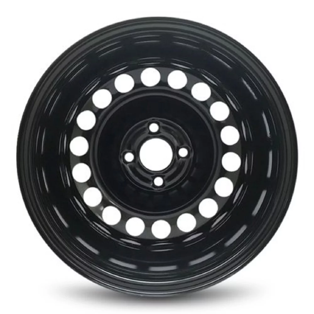 Wheel Rim for 2018-2020 Chevrolet Bolt 15 in Black Steel Rim Direct Fit - Inhomebuy