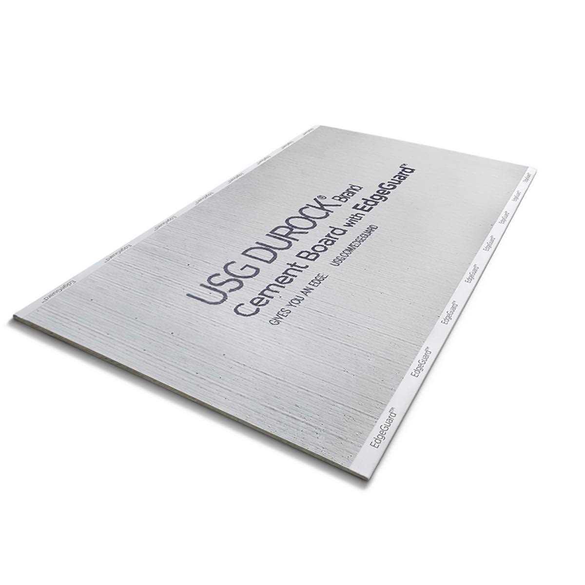 Durock 1/4 in. x 3 x 5 ft. Interior Cement Board - Inhomebuy