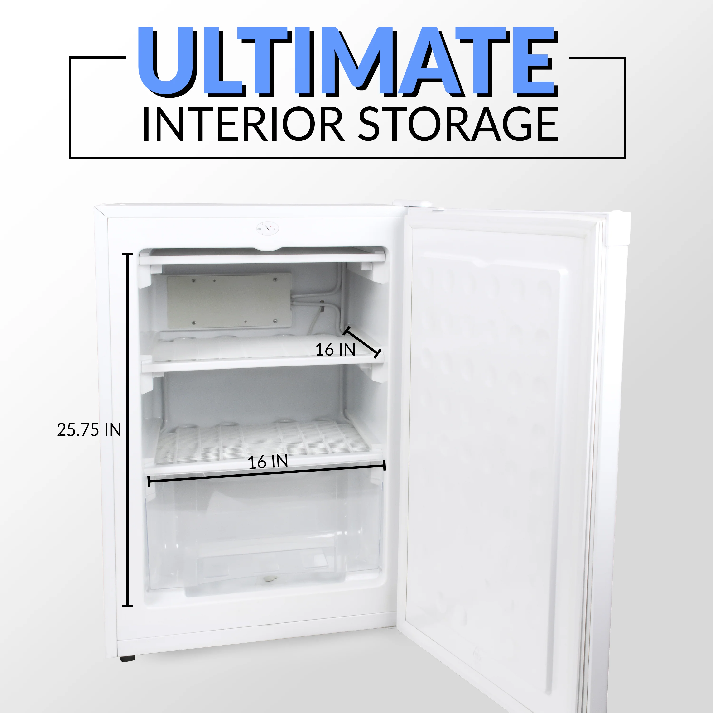 Igloo® 3.0 Cu. Ft. Upright Freezer - Inhomebuy