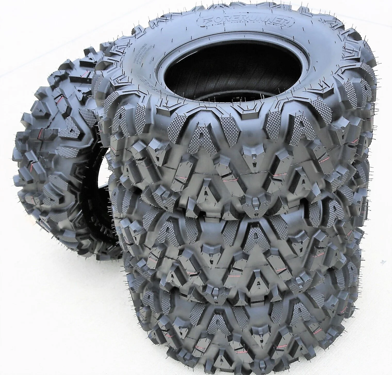 Forerunner Knight 25X10-12 25X10X12 6 Ply M/T ATV UTV Mud Tire - Inhomebuy