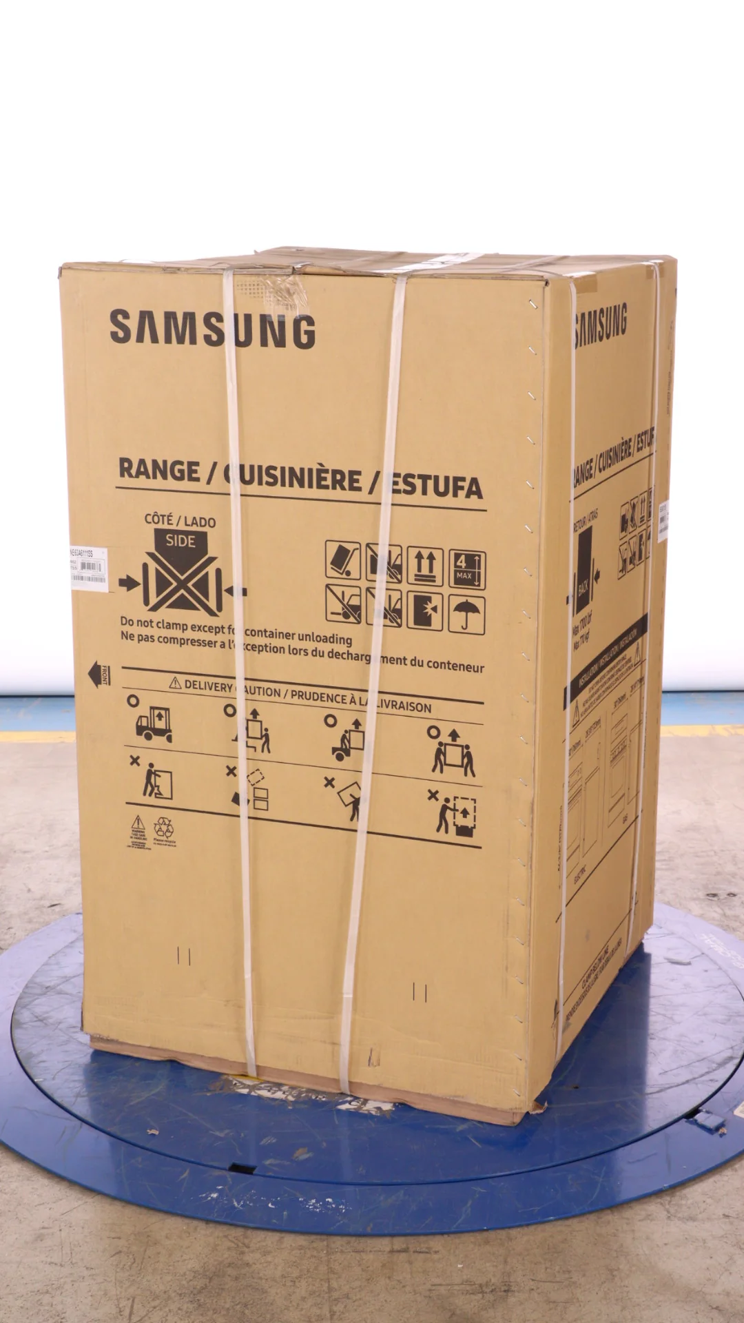 SAMSUNG 30 IN. 6.3 CU. FT. STAINLESS STEEL ELECTRIC RANGE WITH STEAM CLEAN AND BUILT-IN WI-FI - NE63 - Inhomebuy