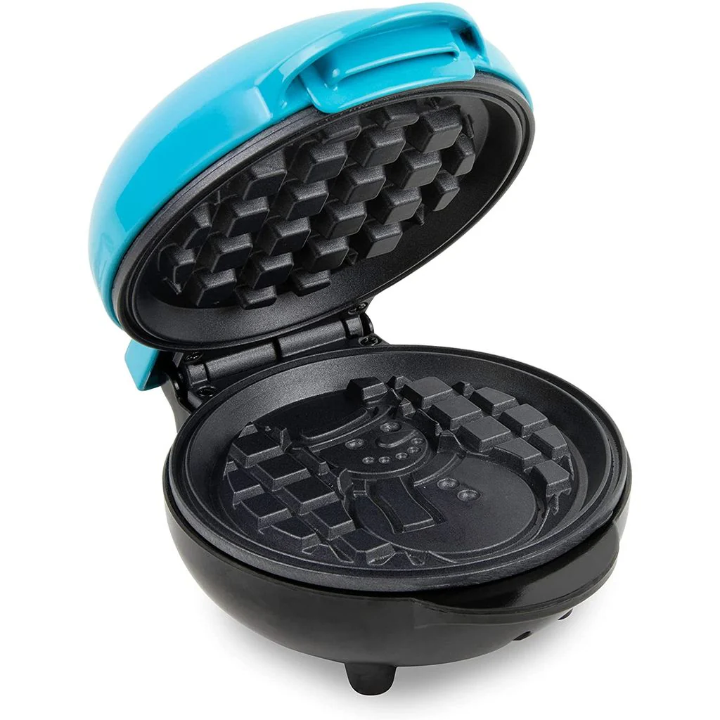 MyMini Personal Electric Snowman Waffle Maker - Inhomebuy