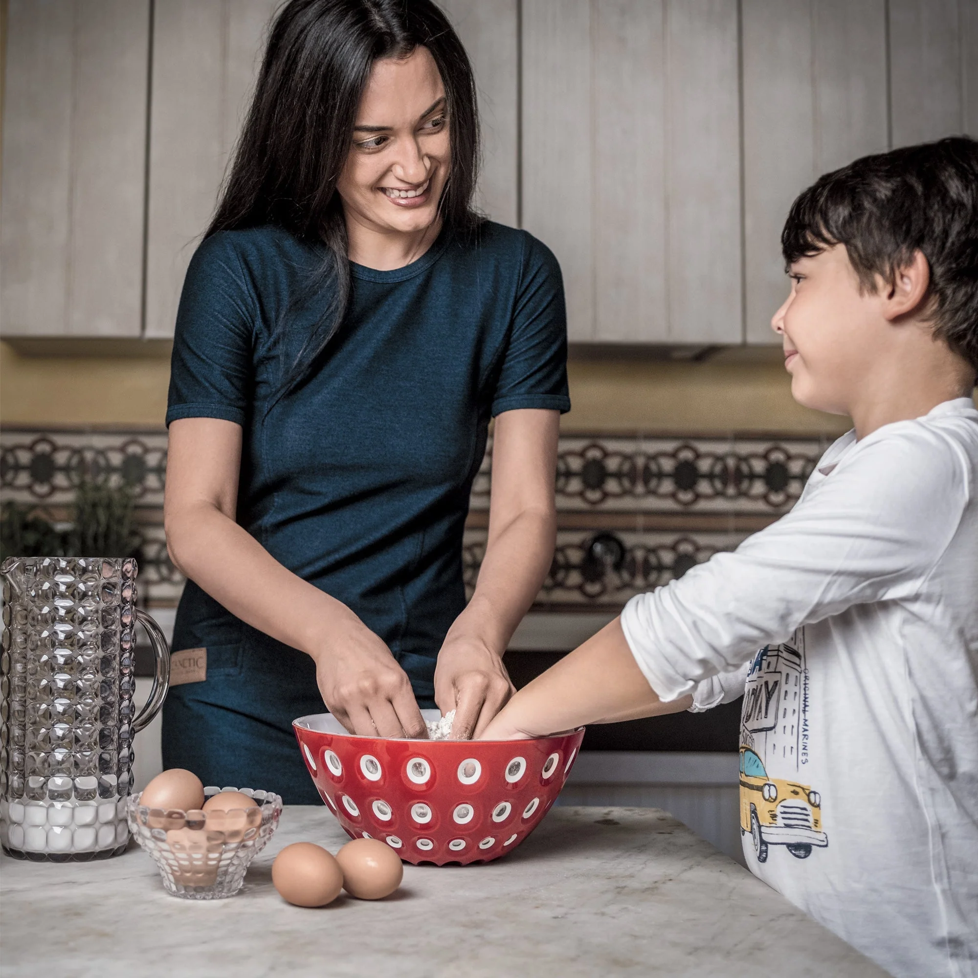 BOWL CM 25 LE MURRINE Grey/Yellow - Inhomebuy