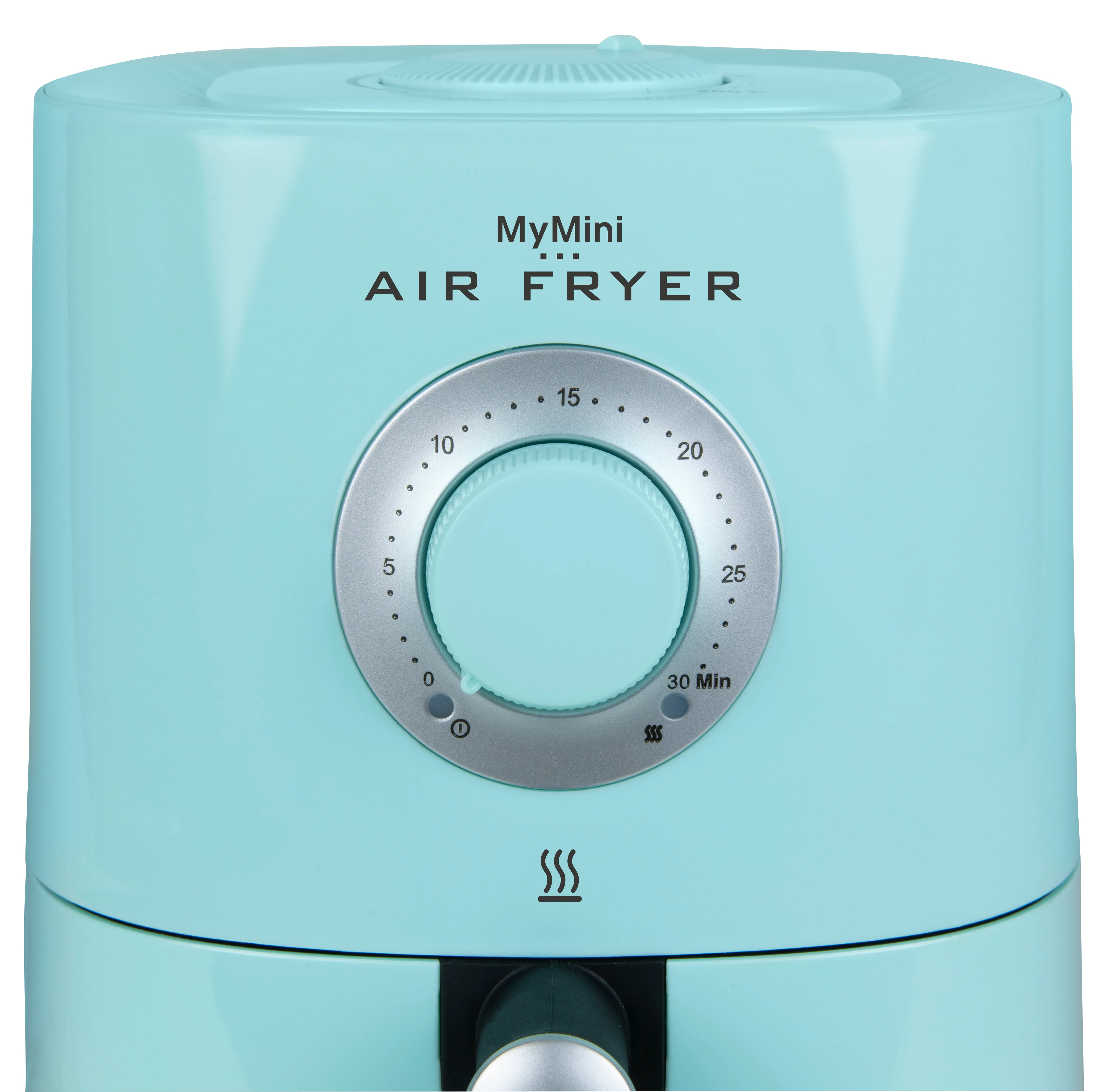 MyMini Personal 1-Quart Air Fryer, Aqua - Inhomebuy