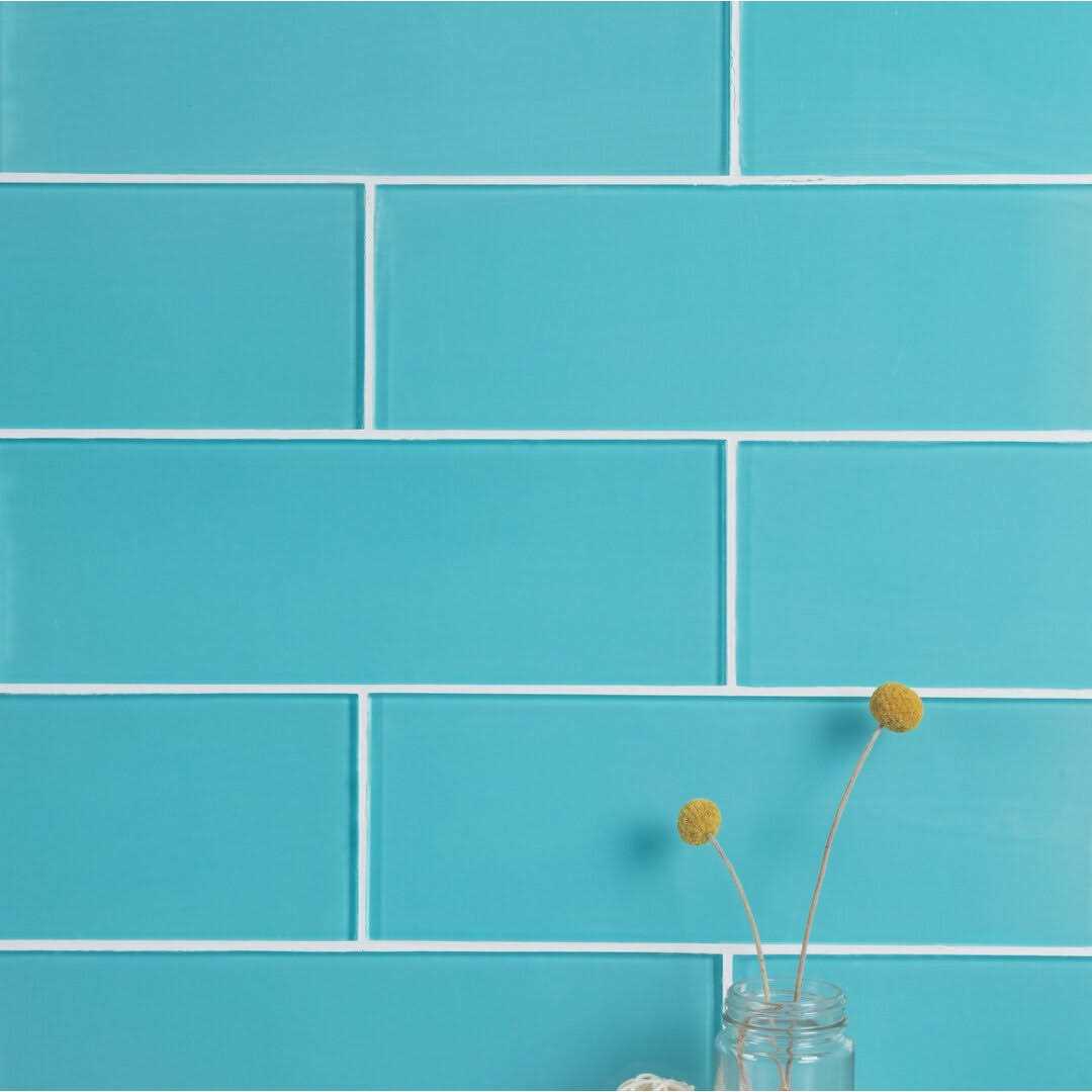 WS Tiles Premium 4 in. x 12 in. Individual Glass Subway Wall Tile - Inhomebuy