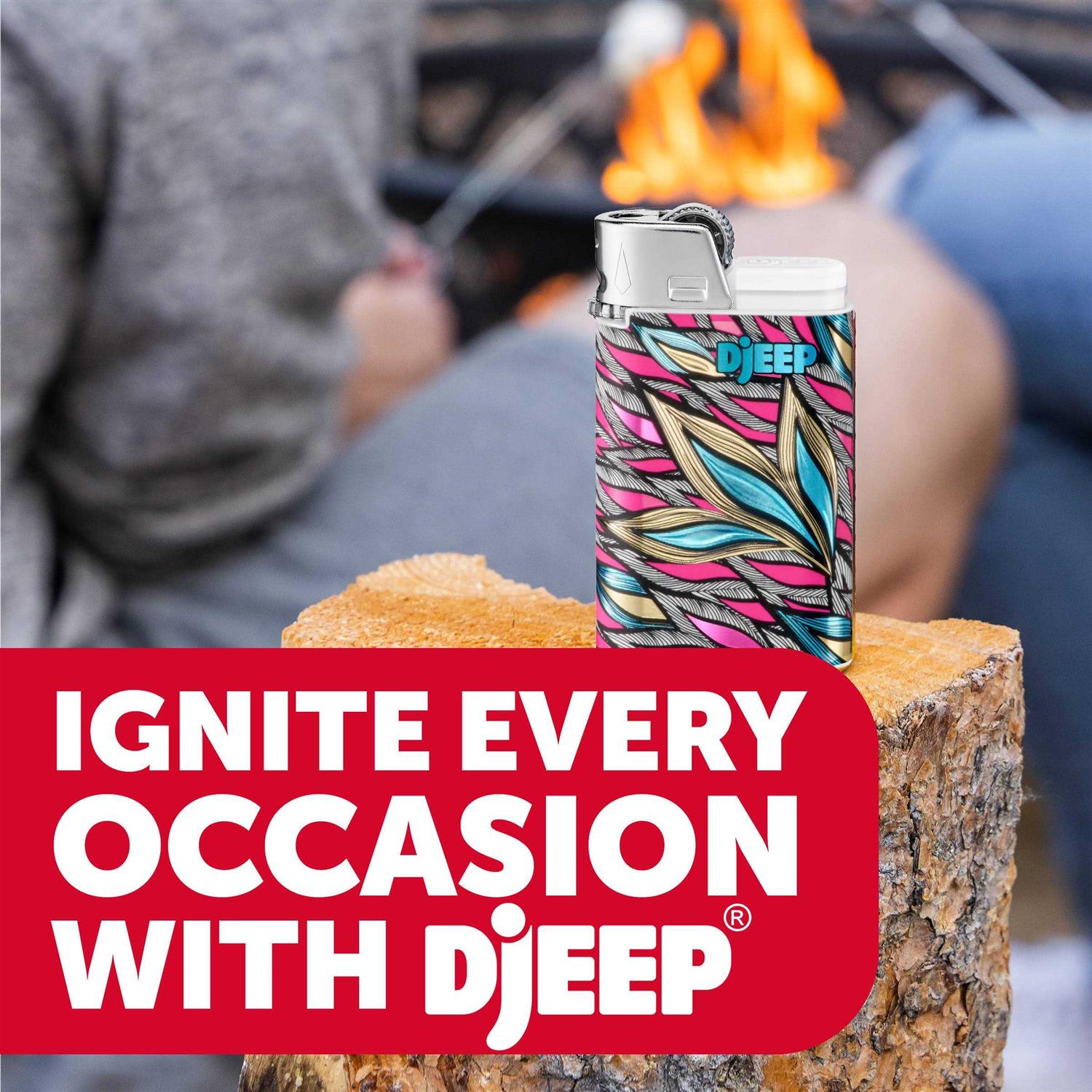 Djeep Pocket Lighter Bold Collection - Inhomebuy