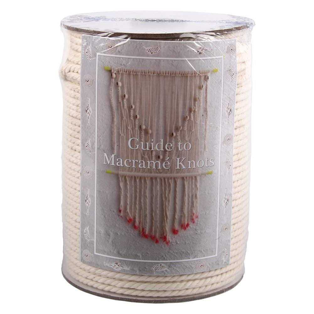 Xkdous Macrame Cord Cotton Macrame Rope - Inhomebuy