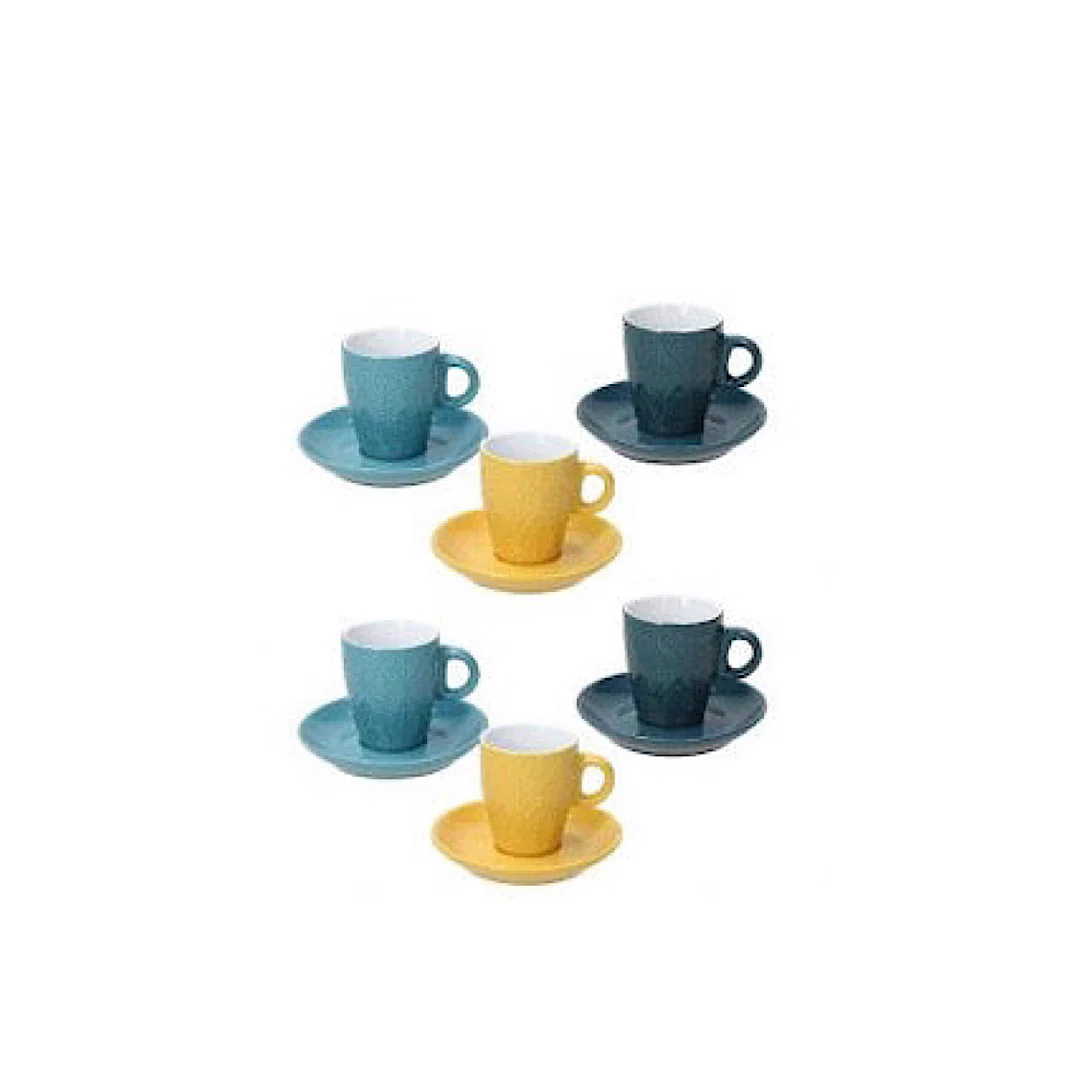 Releif Maya Coffee Set of 6pcs - Inhomebuy