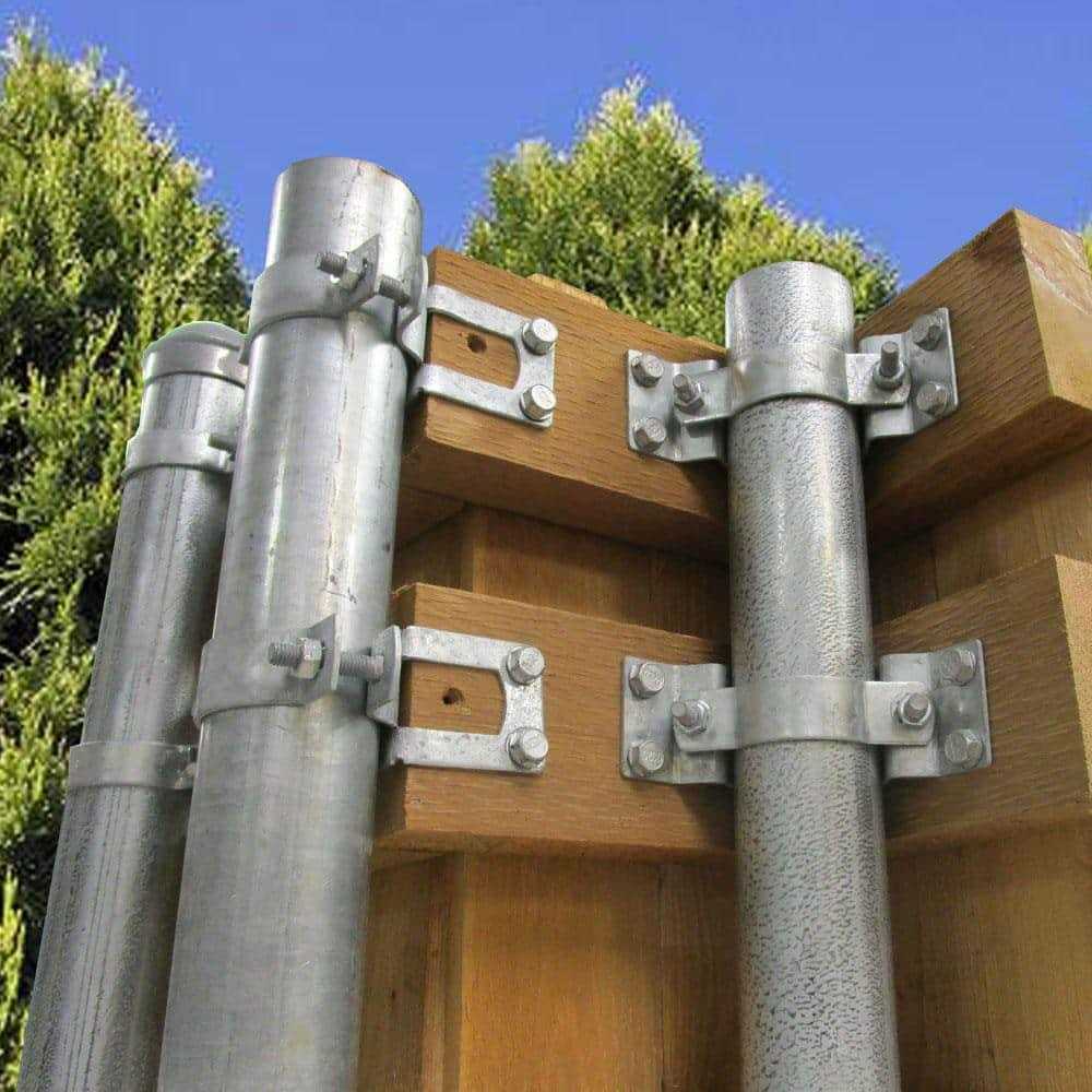 Oz-Post 24 in. Bulk Galvanized Steel Mailbox Post Anchor - Inhomebuy