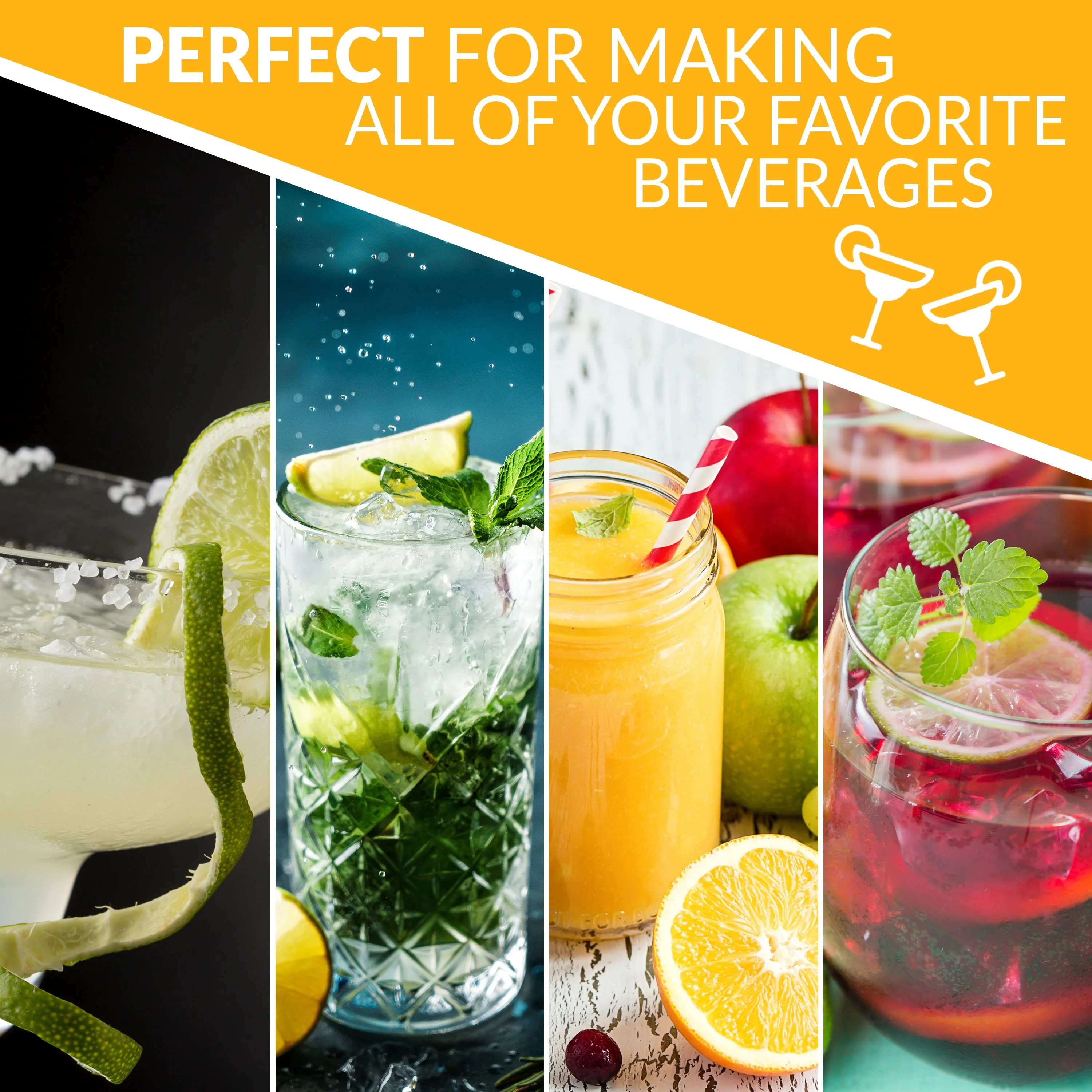 Taco Tuesday Electric Lime Juicer & Margarita Kit - Inhomebuy