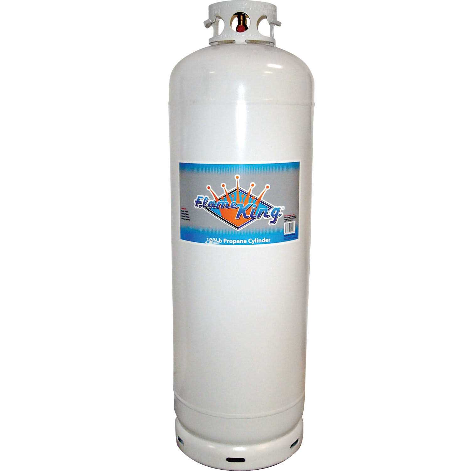 Flame King 100 LB Multi Propane Tank with High Capacity Filler Valve - Inhomebuy
