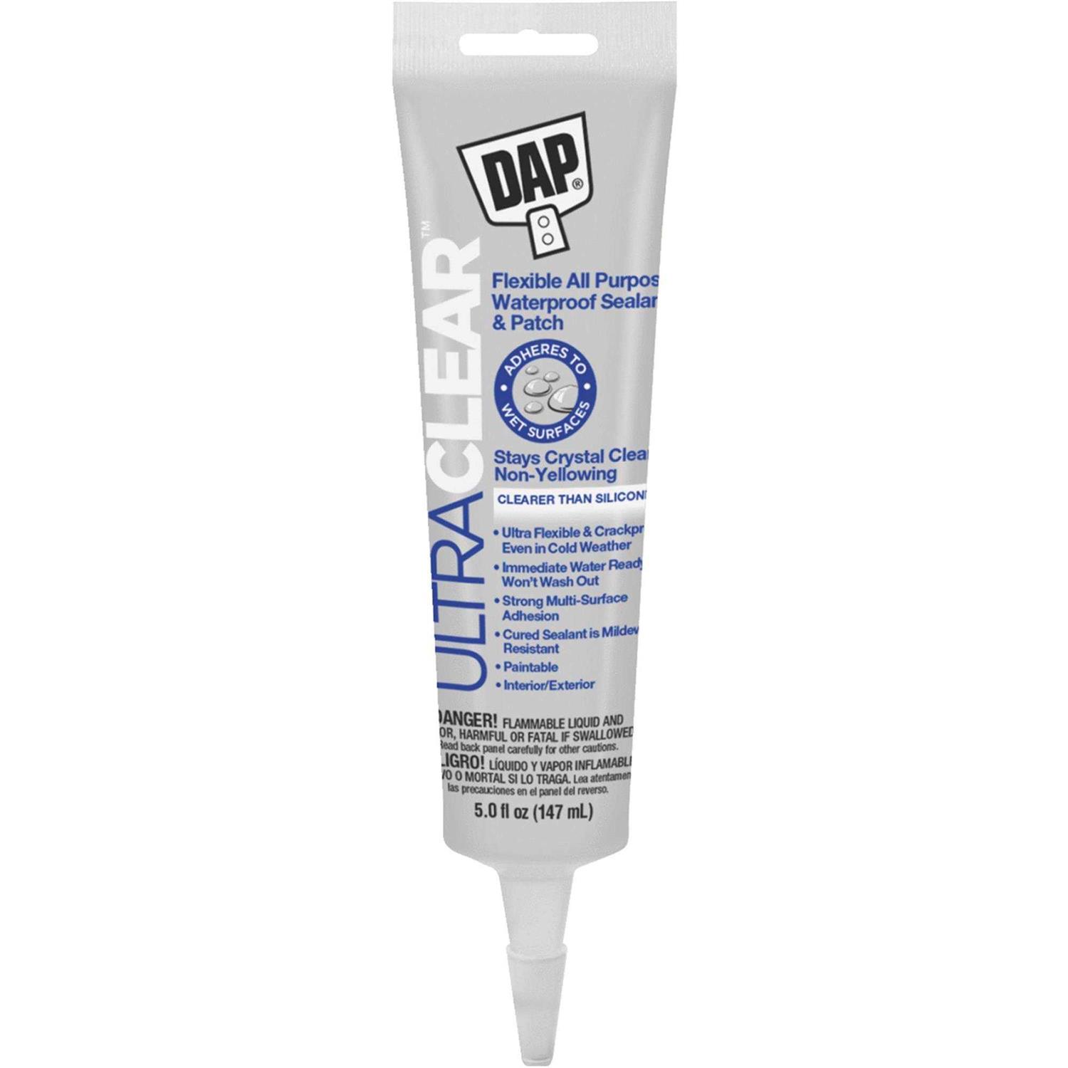 DAP Ultra Clear All Purpose Waterproof Sealant - Inhomebuy