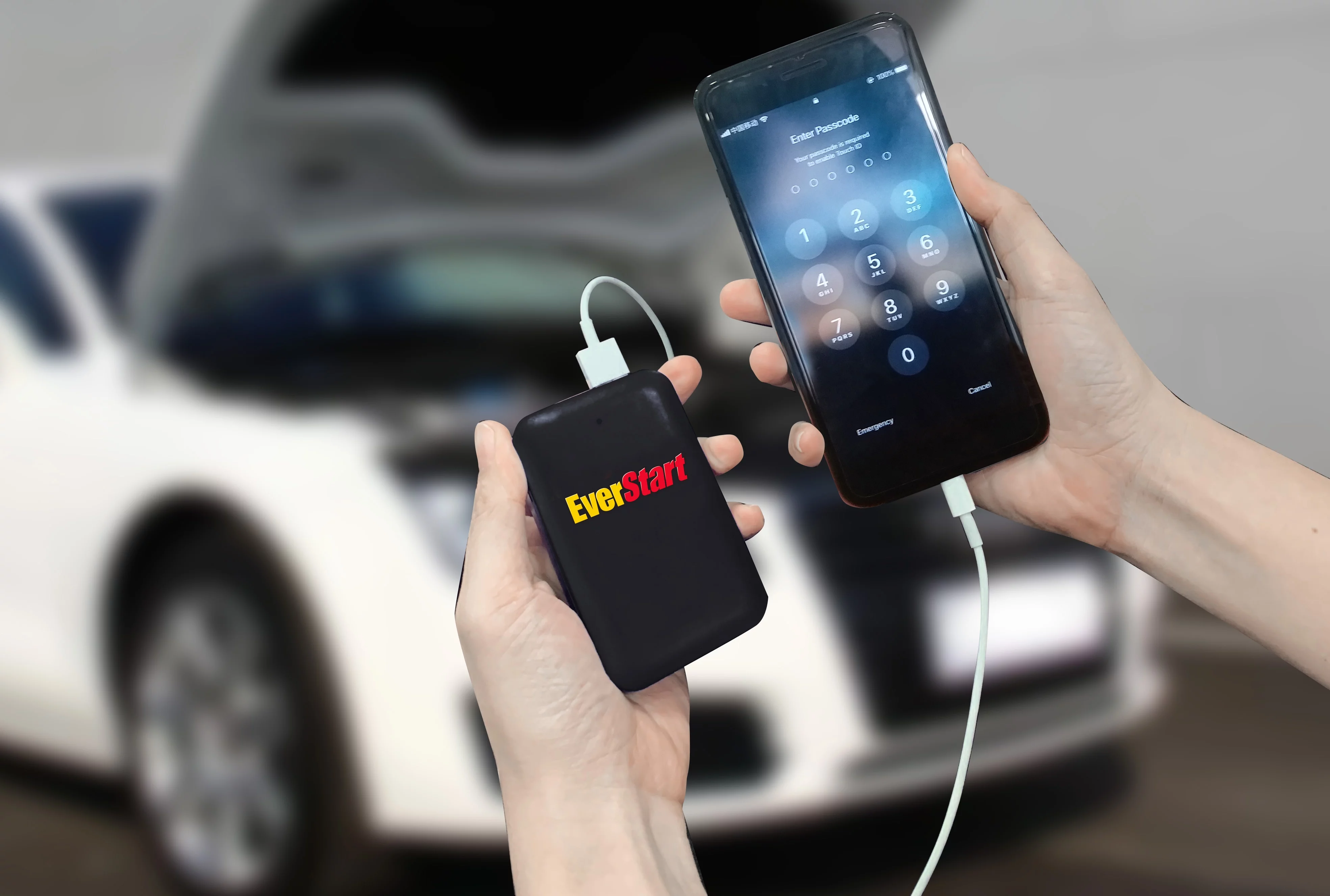 Everstart Emergency Deluxe Kit, All Car Makes, Models. Assembled Product Height 9in x 12in x 5in. - Inhomebuy