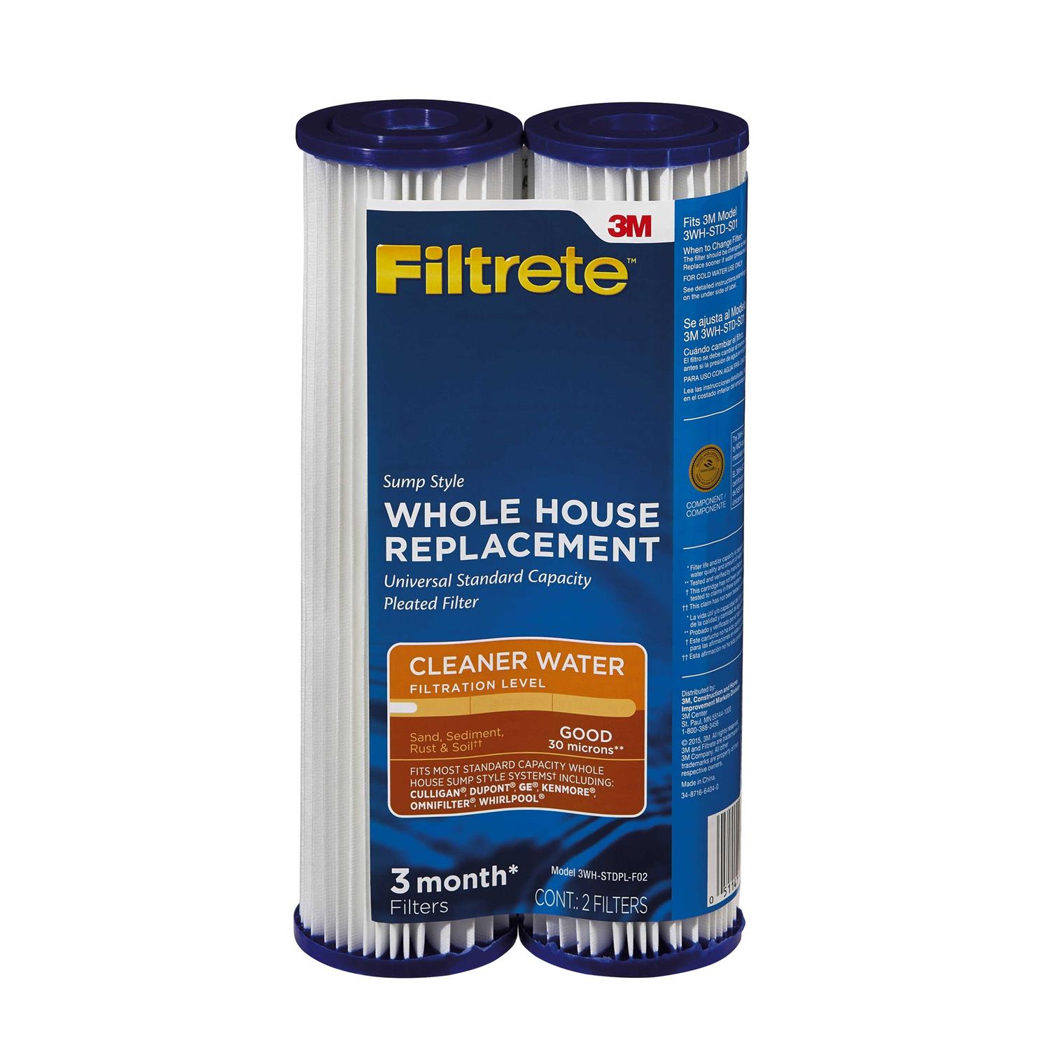 Filtrete 3WH-HD-S01 Whole House System Large Capacity - Inhomebuy