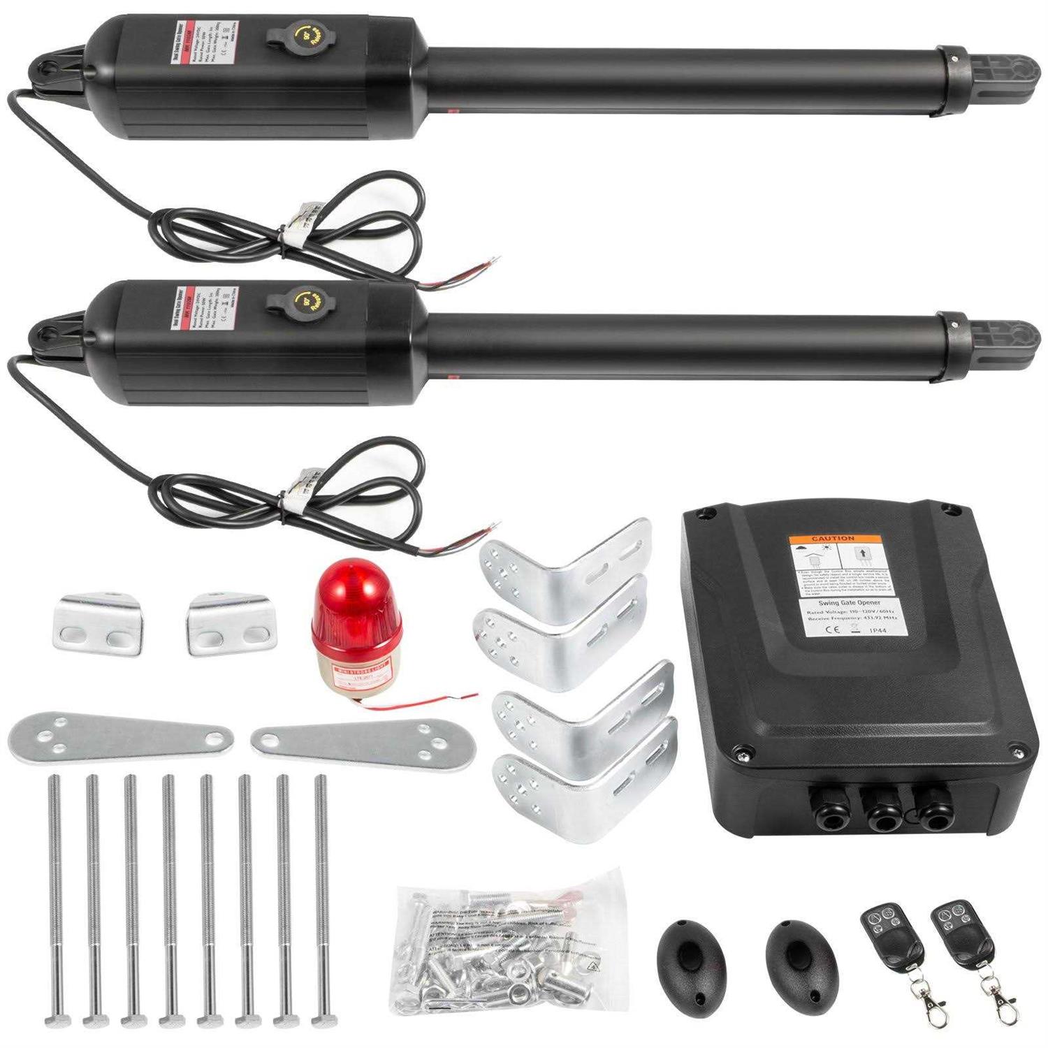 VEVOR Dual Swing Gate Opener Automatic Gate Opener Heavy Duty 660lbs & 18ft Long - Inhomebuy