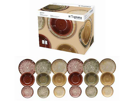 Louise Iglesias Dinner Set 18pcs - Inhomebuy