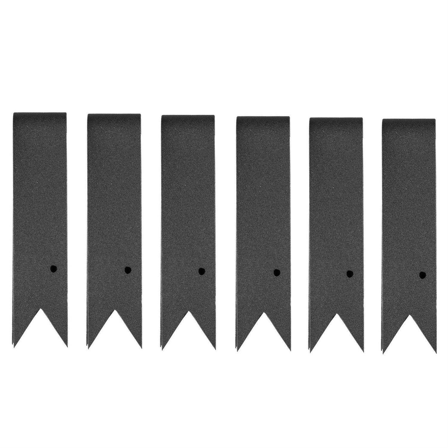 VEVOR Steel Landscape Edging 40 in. x 6 in. Steel Garden Edging Border Steel Landscape Edging Steel Lawn Edging - Inhomebuy