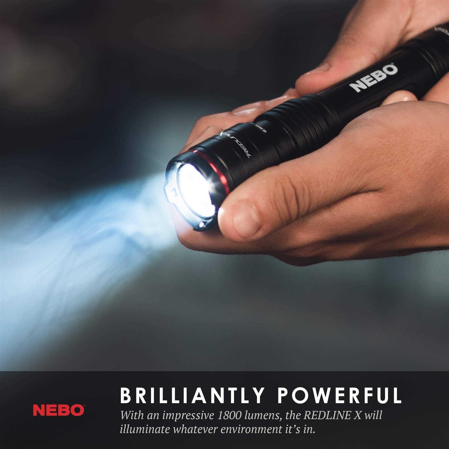 Nebo Redline X Rechargeable Flashlight - Inhomebuy