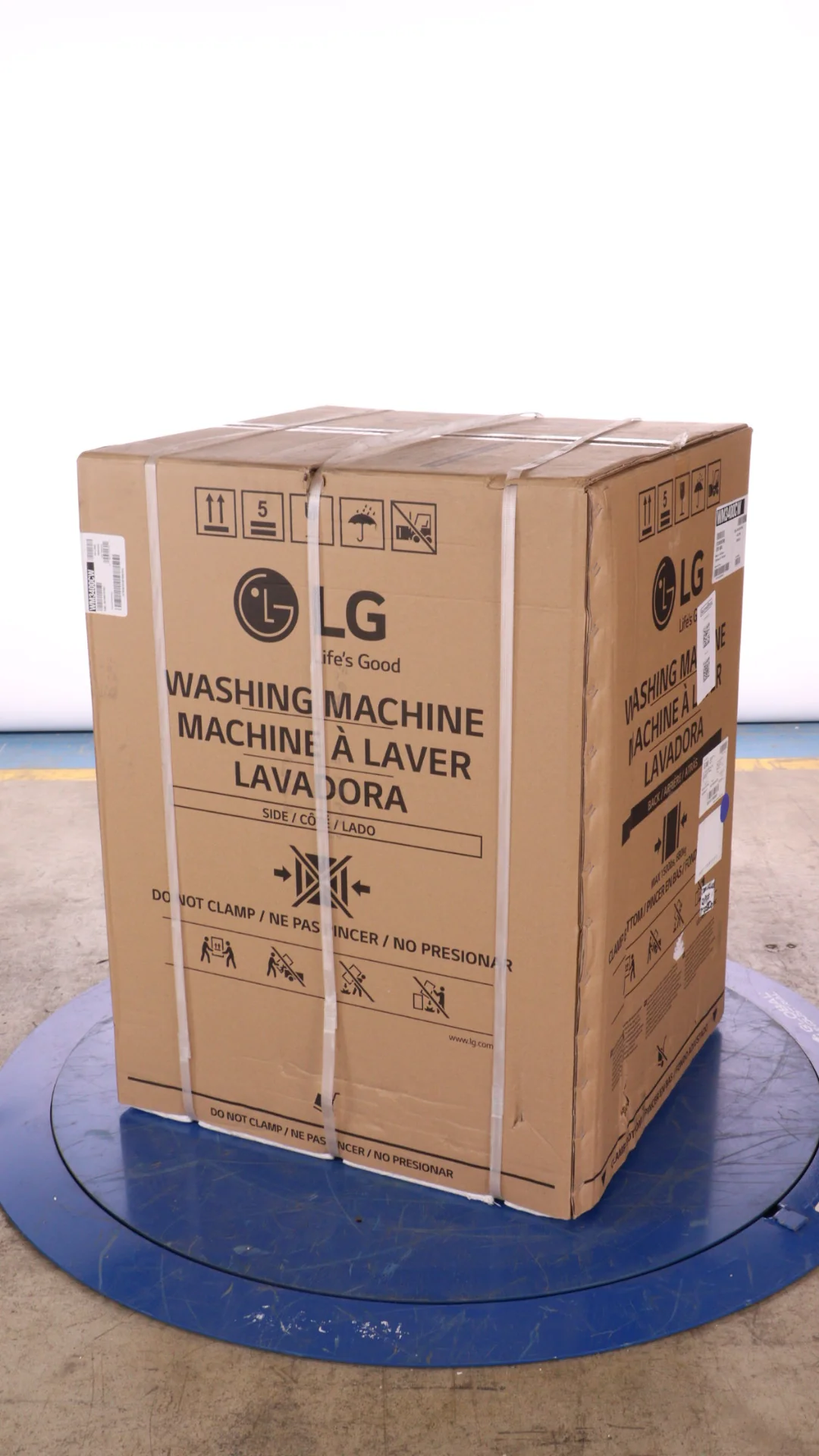 LG WHITE 5.2 CU. ULTRA LARGE FRONT LOAD WASHER - WM3400CW - Inhomebuy