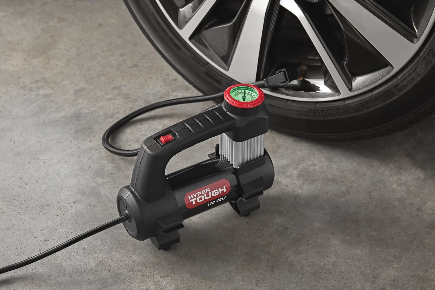 Hyper Tough 120 Volt Tire and Multipurpose Inflator - Inhomebuy