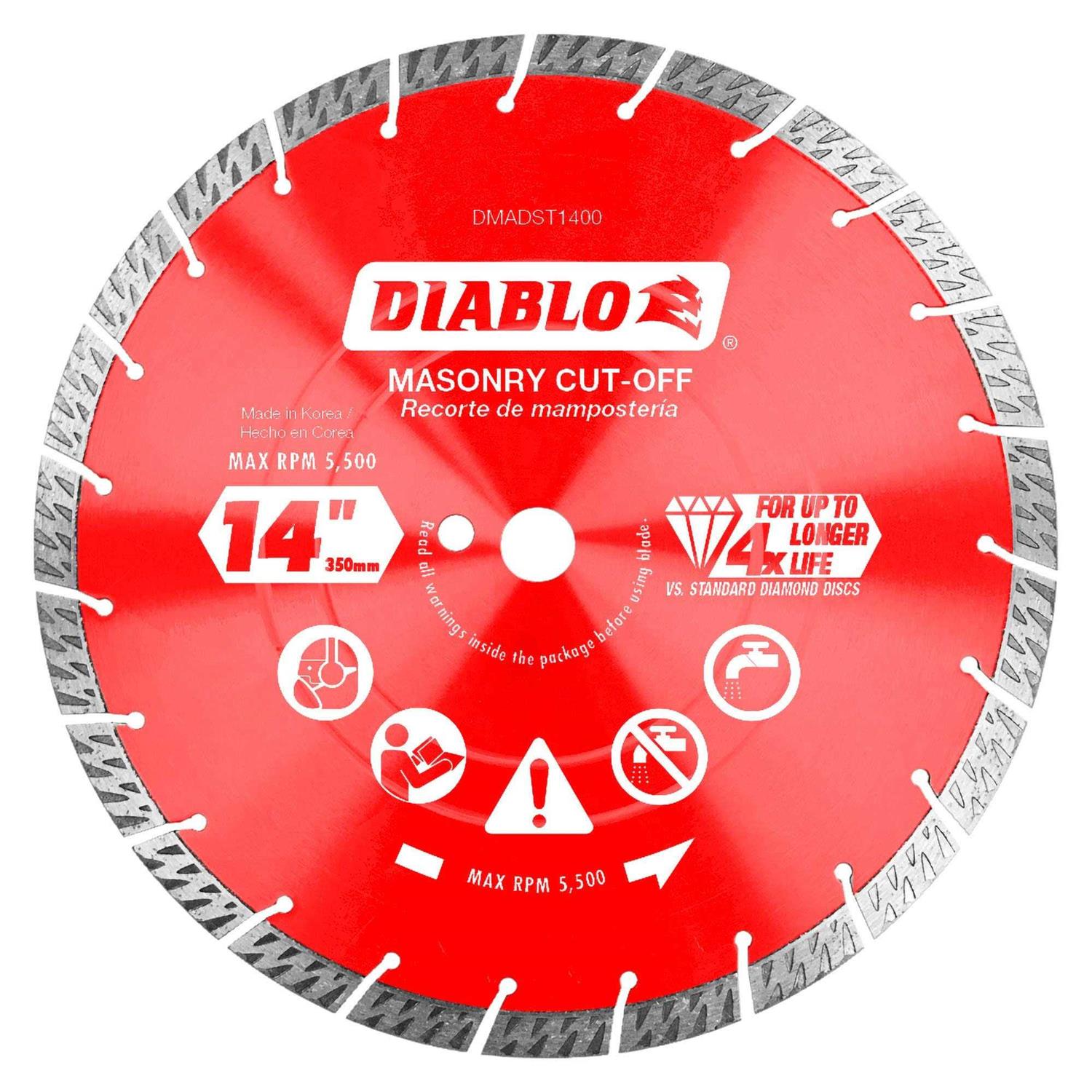 Diablo Diamond Metal Cut-Off Blade - Inhomebuy