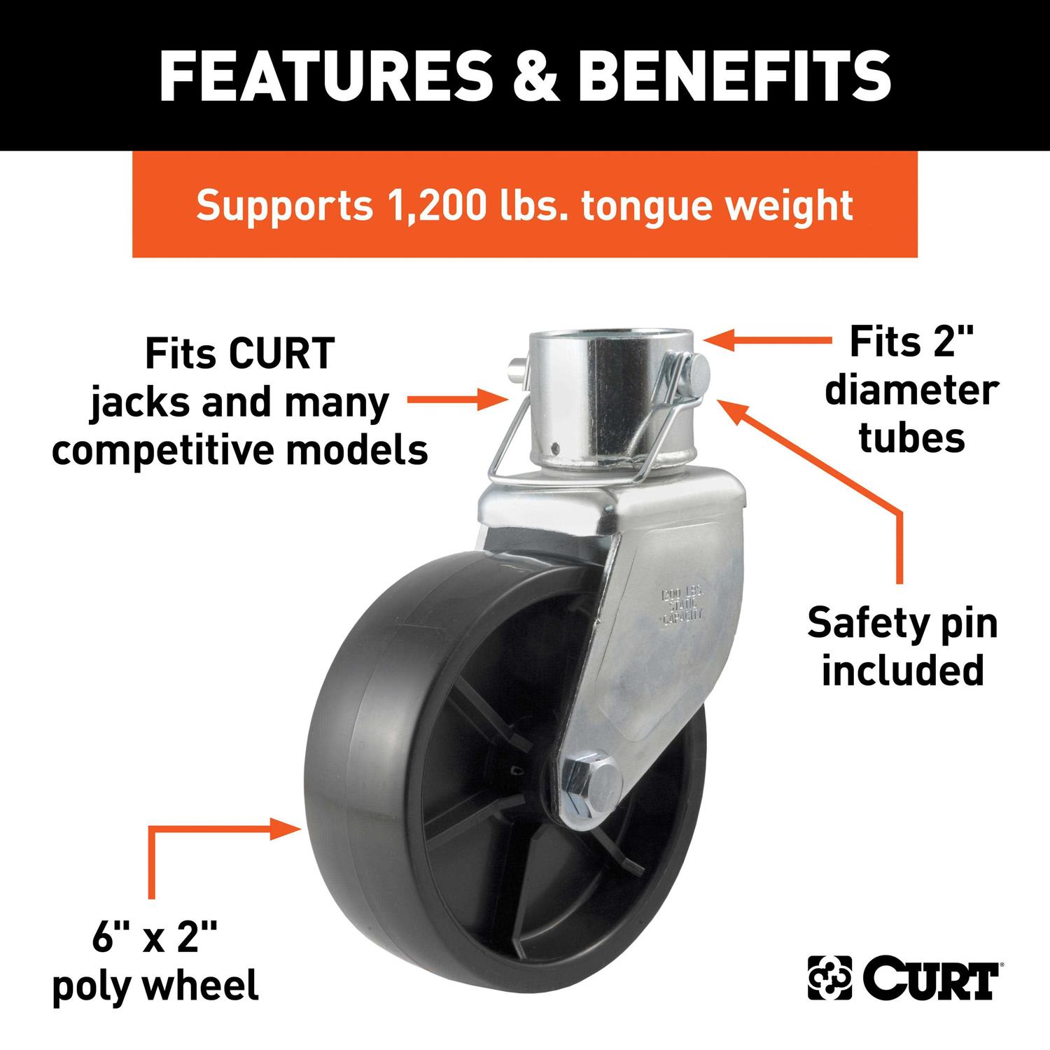 Curt 21506 Heavy-Duty Hitch Pin - Inhomebuy