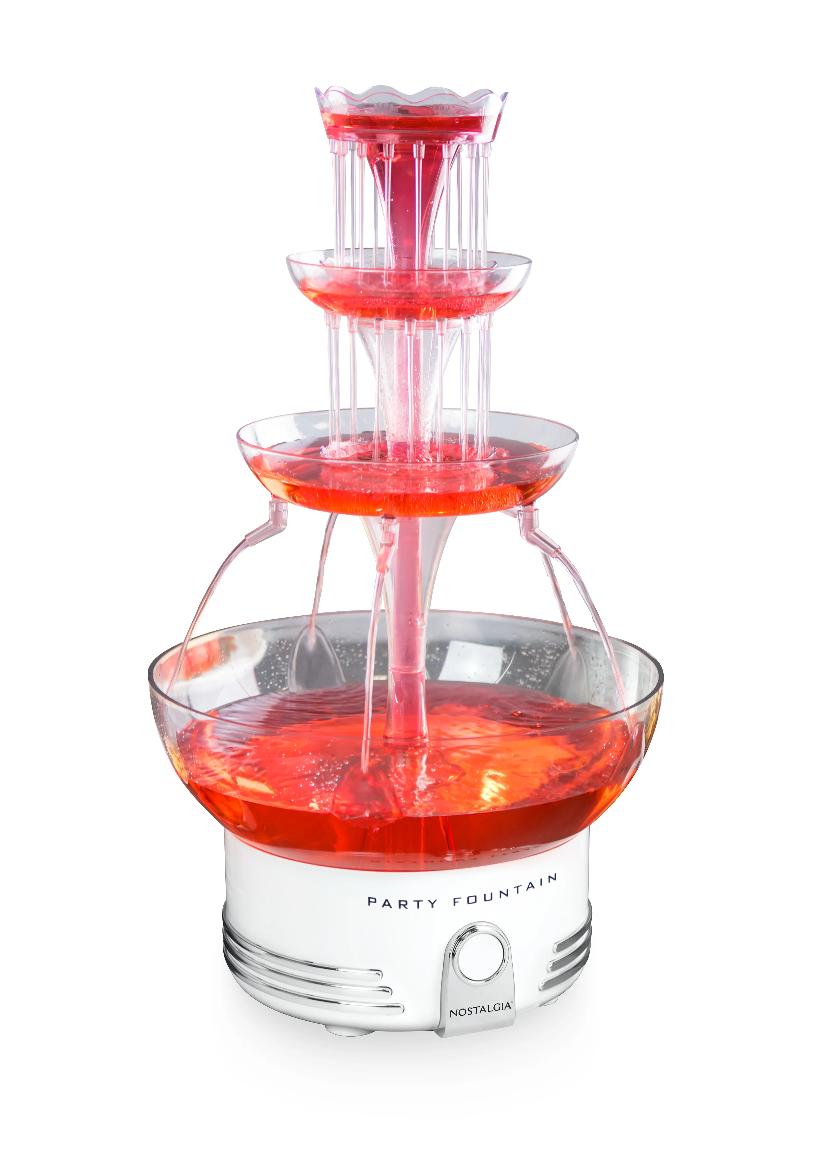 Retro 3-Tier Lighted Party Fountain - Inhomebuy