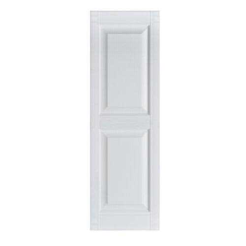 Mr Mxyzptlk Perfect Shutters Premier Raised Panel Exterior Decorative Shutters IR521535007 - Inhomebuy