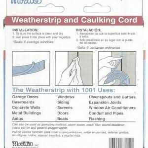 Mortite 45-ft. Gray Caulking Cord - Inhomebuy