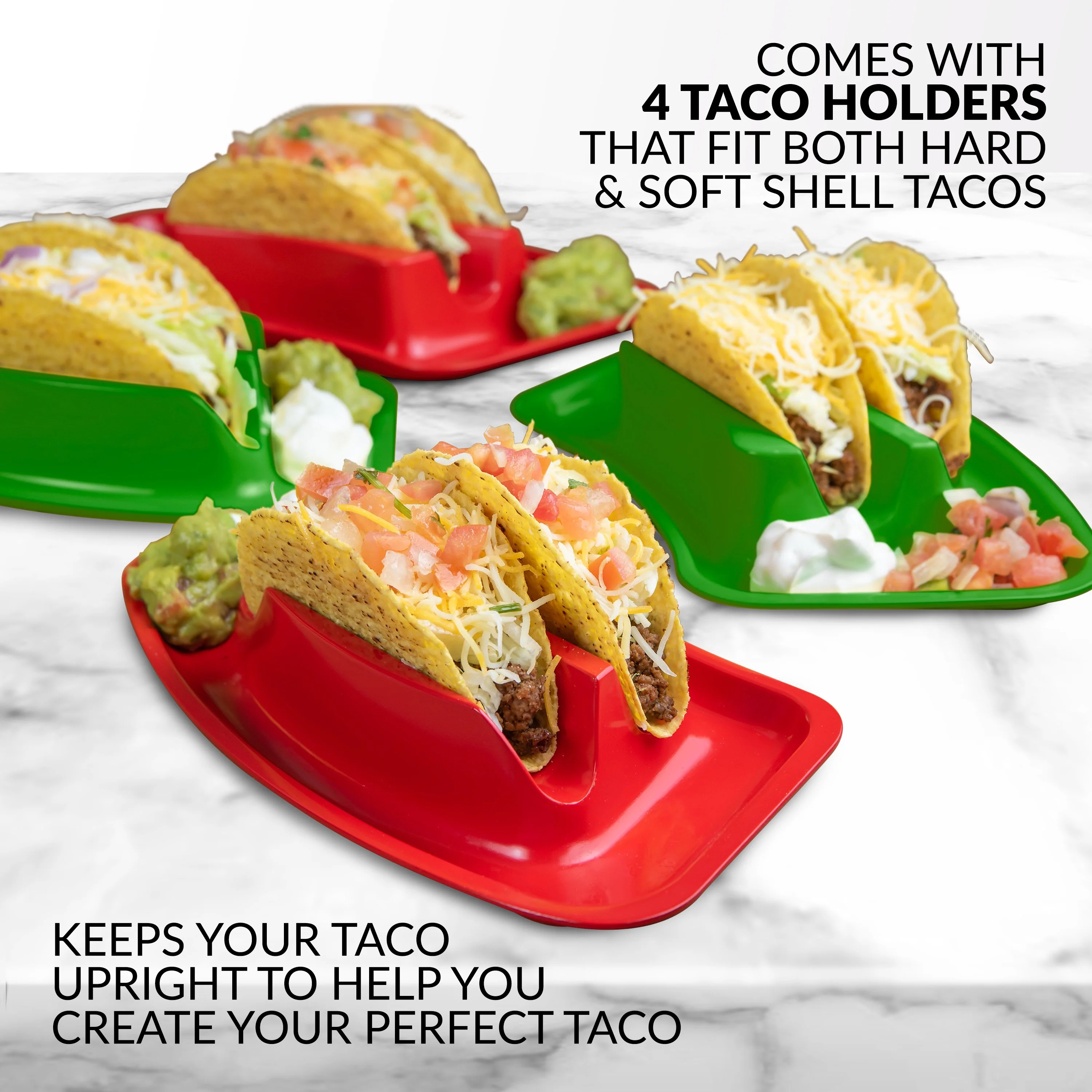 Taco Tuesday Heated Lazy Susan Taco Bar - Inhomebuy
