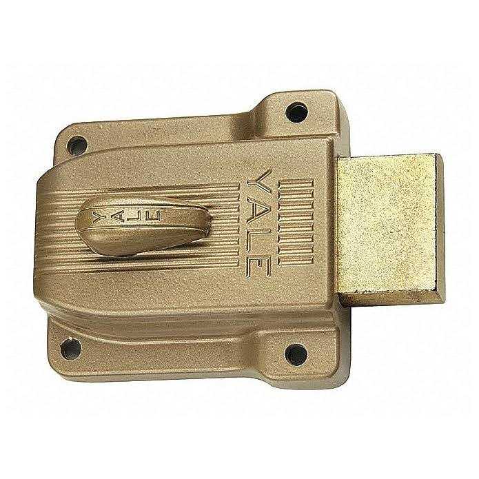 Yale Real Living Electronic Keyless Deadbolt,Bright Bras Yrd216zw605 - Inhomebuy